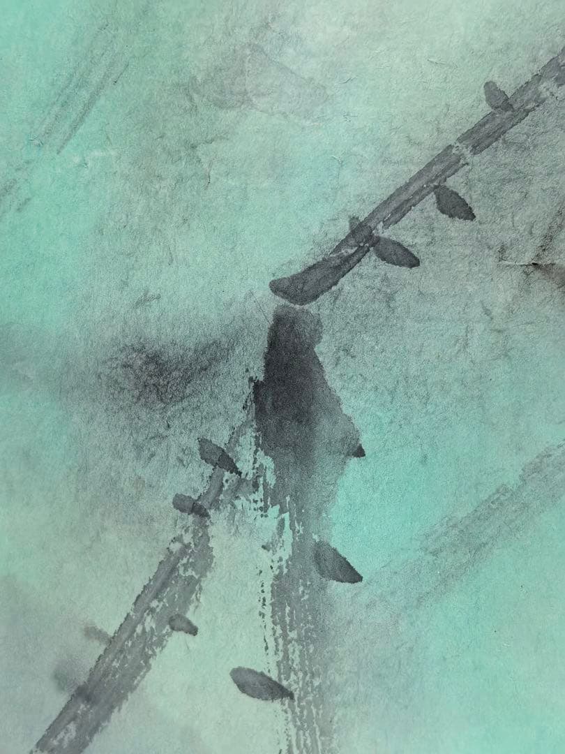 中国画《荷趣》 李德勝作 2022年オリジナル絵画  紙本着色