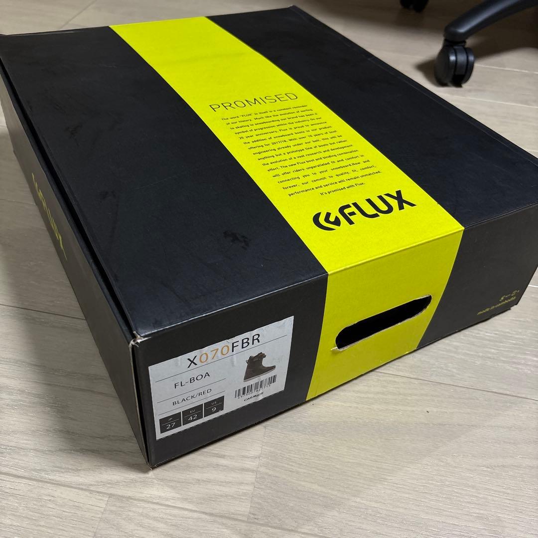 スノーボードブーツ ブラック/レッド