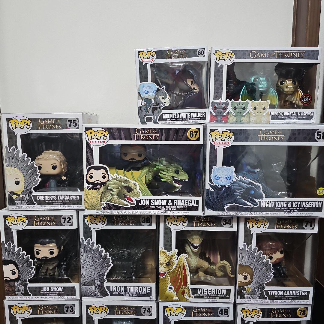 【Funko POP！】ゲーム・オブ・スローンズ まとめ売り⁄大型など17個