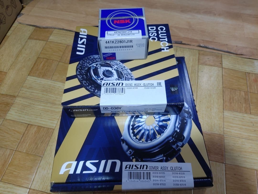 ダイハツ　ミラ　L285S クラッチ3点セット新品