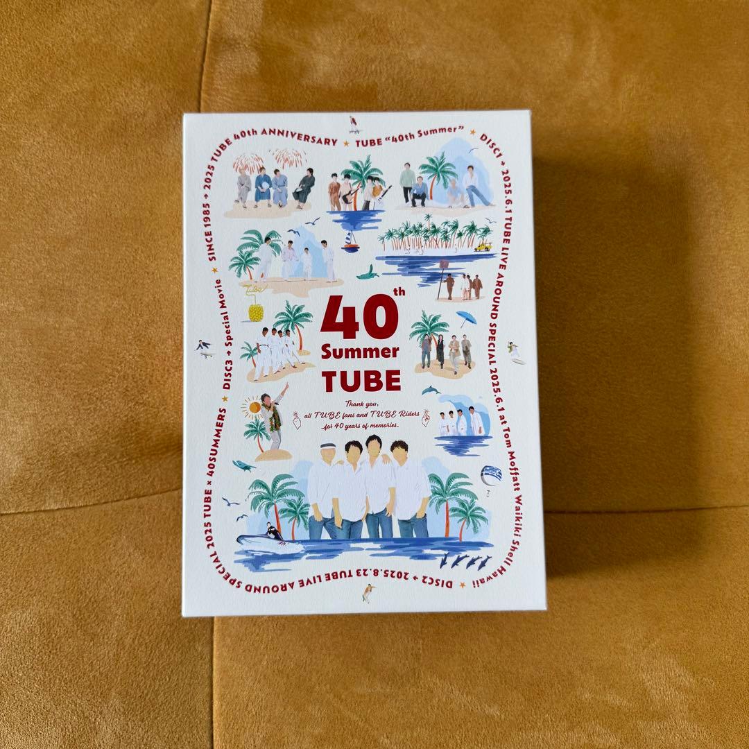TUBE「40th Summer」［3DVD+ビッグハンカチ］＜完全生産限定盤