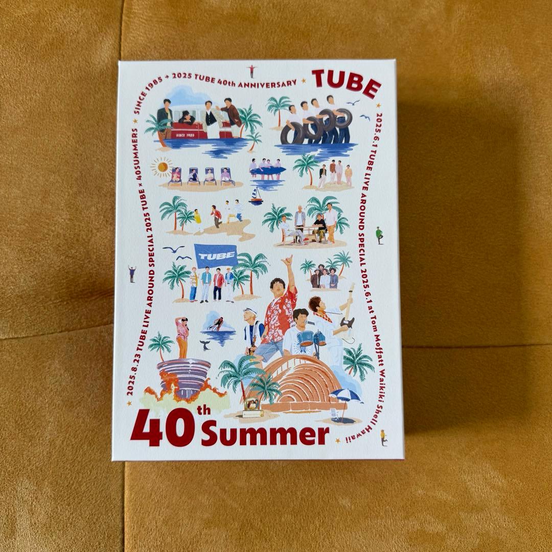 TUBE「40th Summer」［3DVD+ビッグハンカチ］＜完全生産限定盤