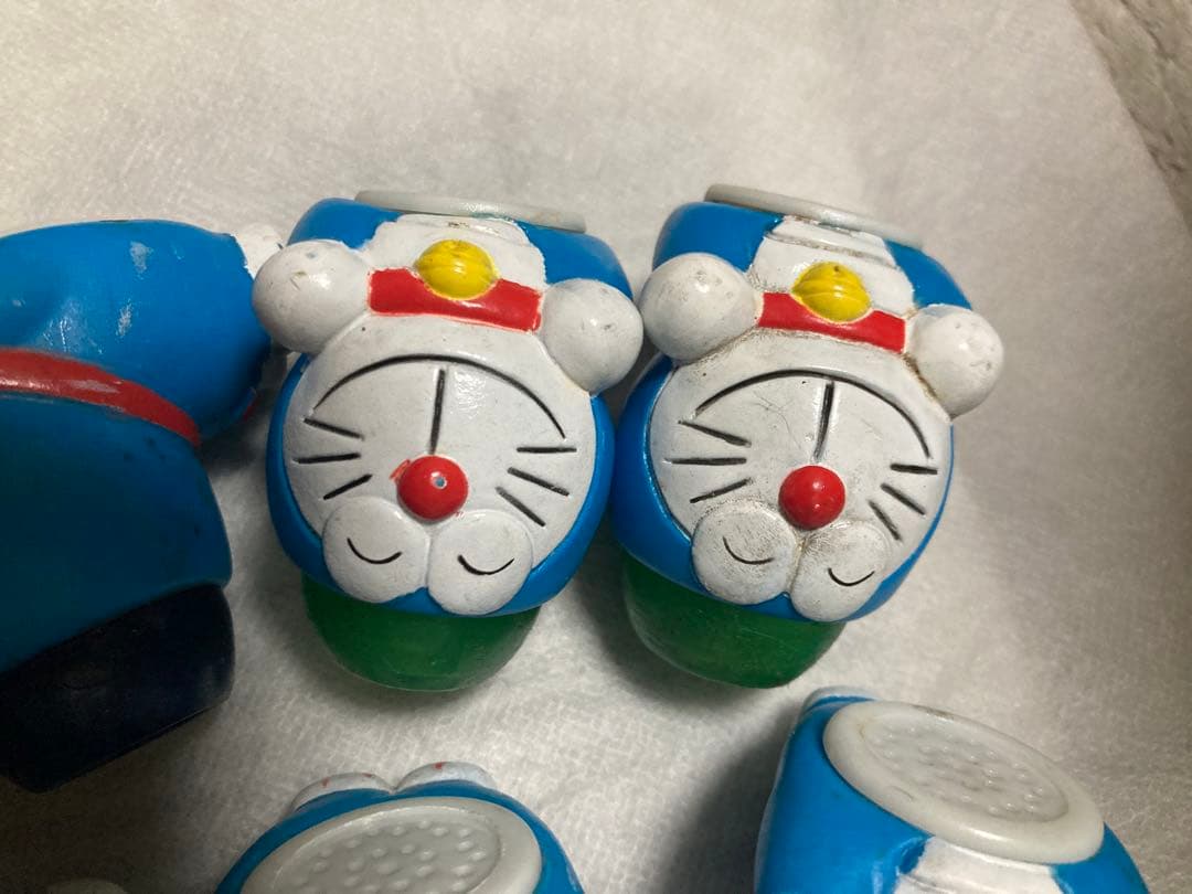 希少　ドラえもん　フィギュア　蛇口カバー9個　当時物　レア　藤子不二雄