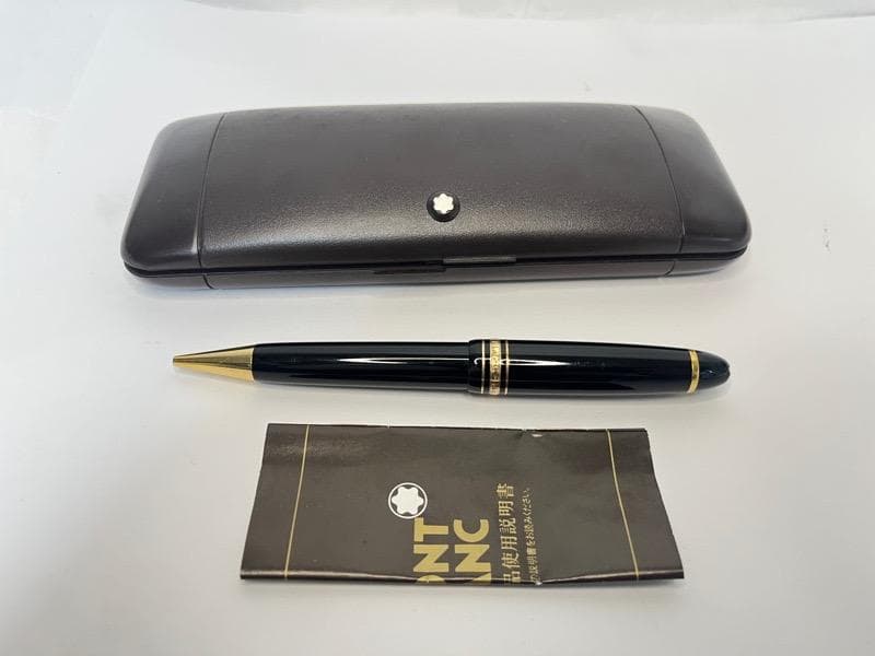 モンブラン シャーペン マイスターシュティック ブラック ケース付