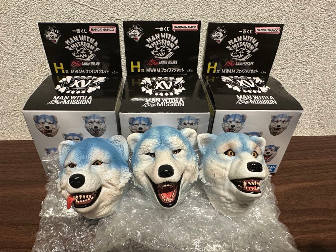 一番くじ マンウィズアミッション H賞 MWAM フェイスマグネット - メルカリ