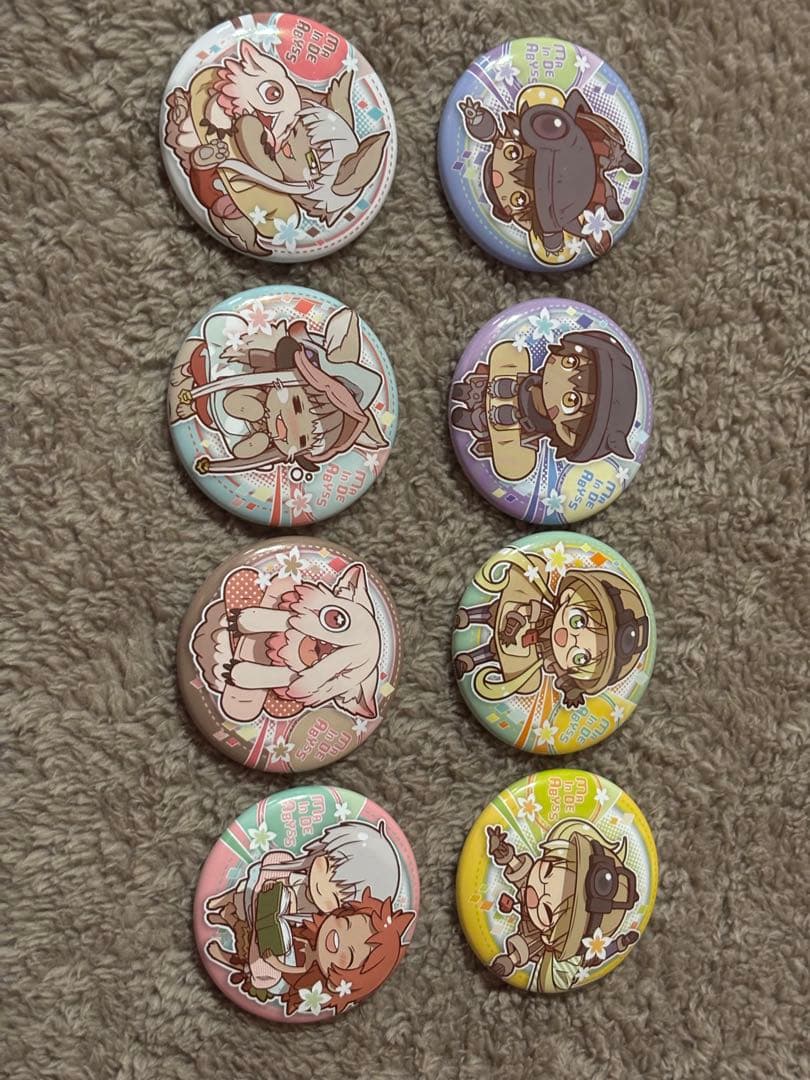 メイドインアビス 缶バッジ まとめ売り