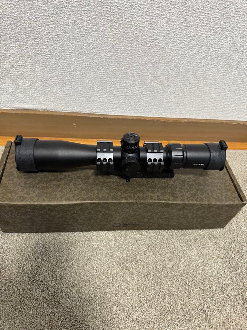エスツーエス プレミアム ライフルスコープ 3-9×40 SPQ-01 美品