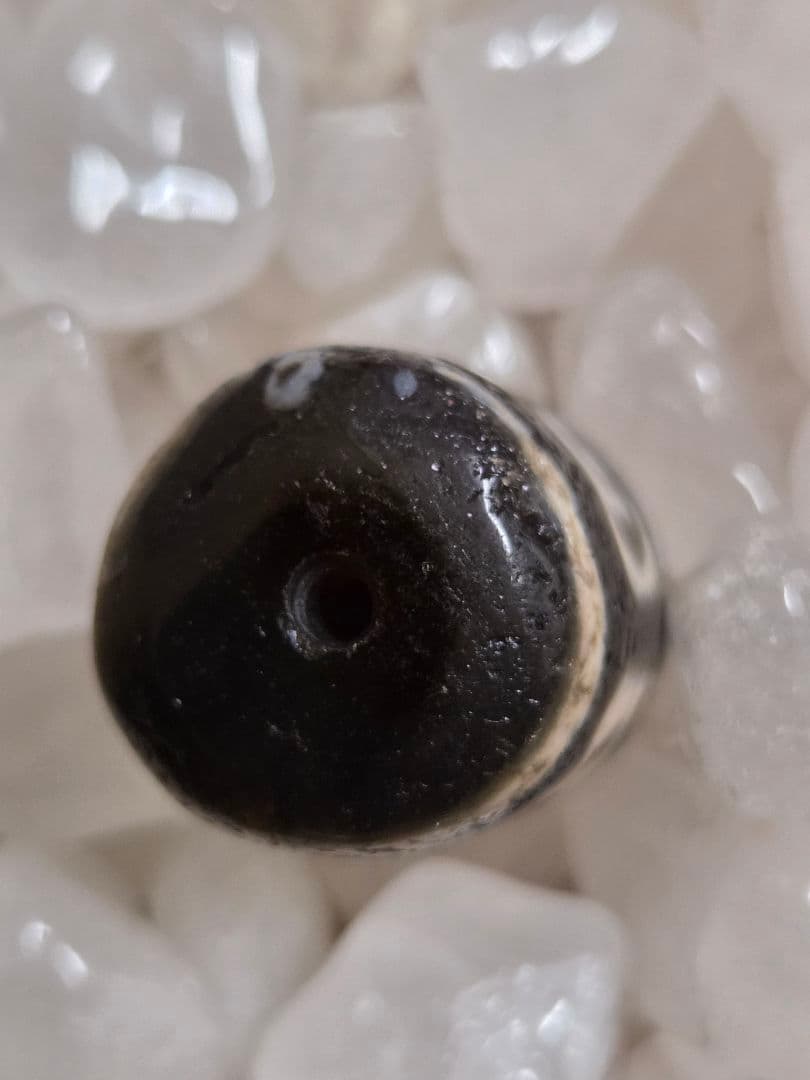 890 天珠 六字真言天珠 梵字 太極天珠 dzibeads 2個セット！