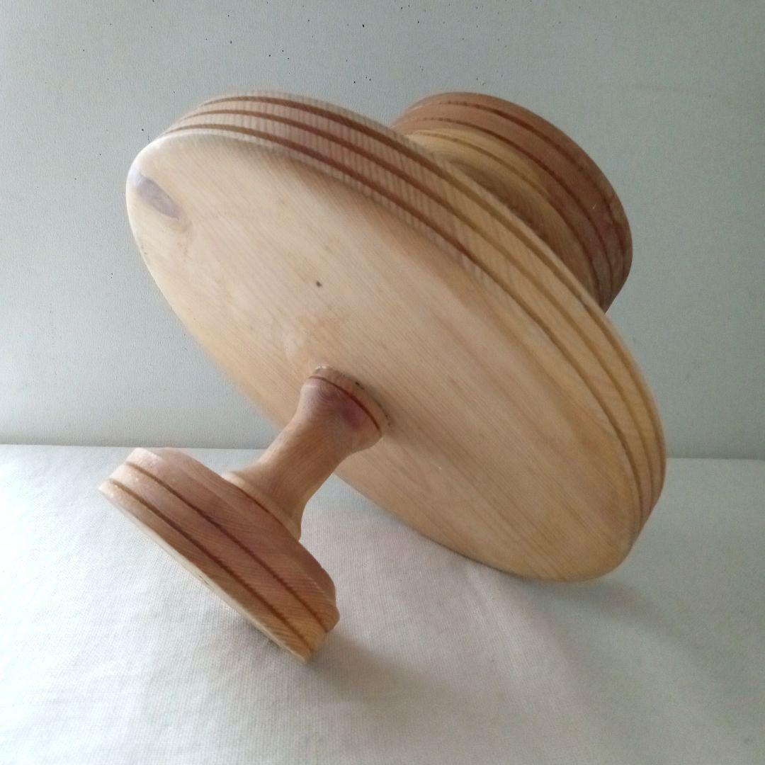 木製2段トレー スウェーデン ハンドメイド 北欧 ヴィンテージ 木製2段