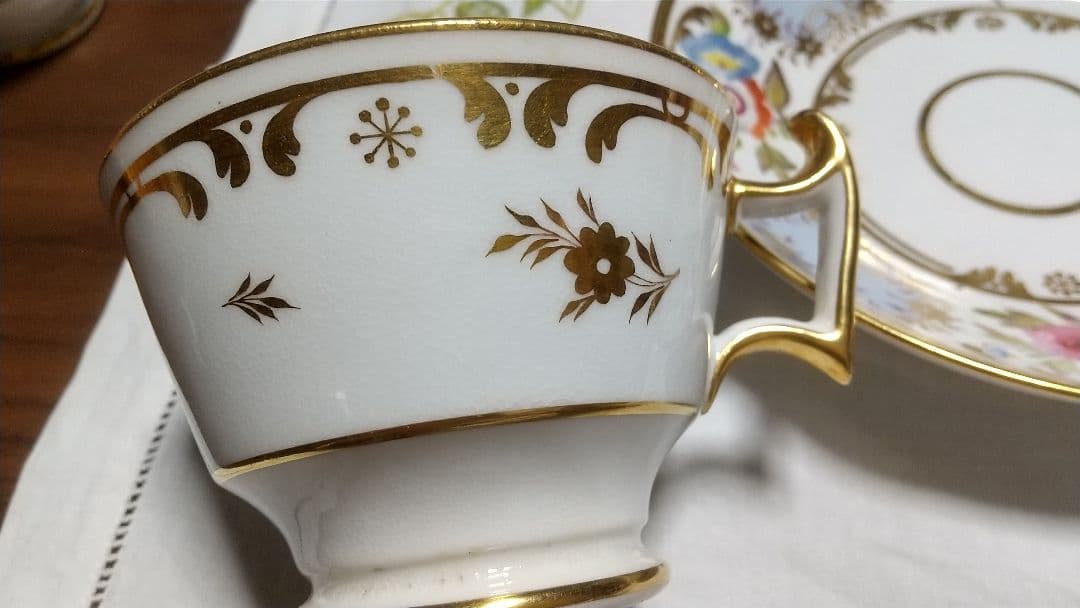 アンティーク RIDGWAY Trio (1835年頃)