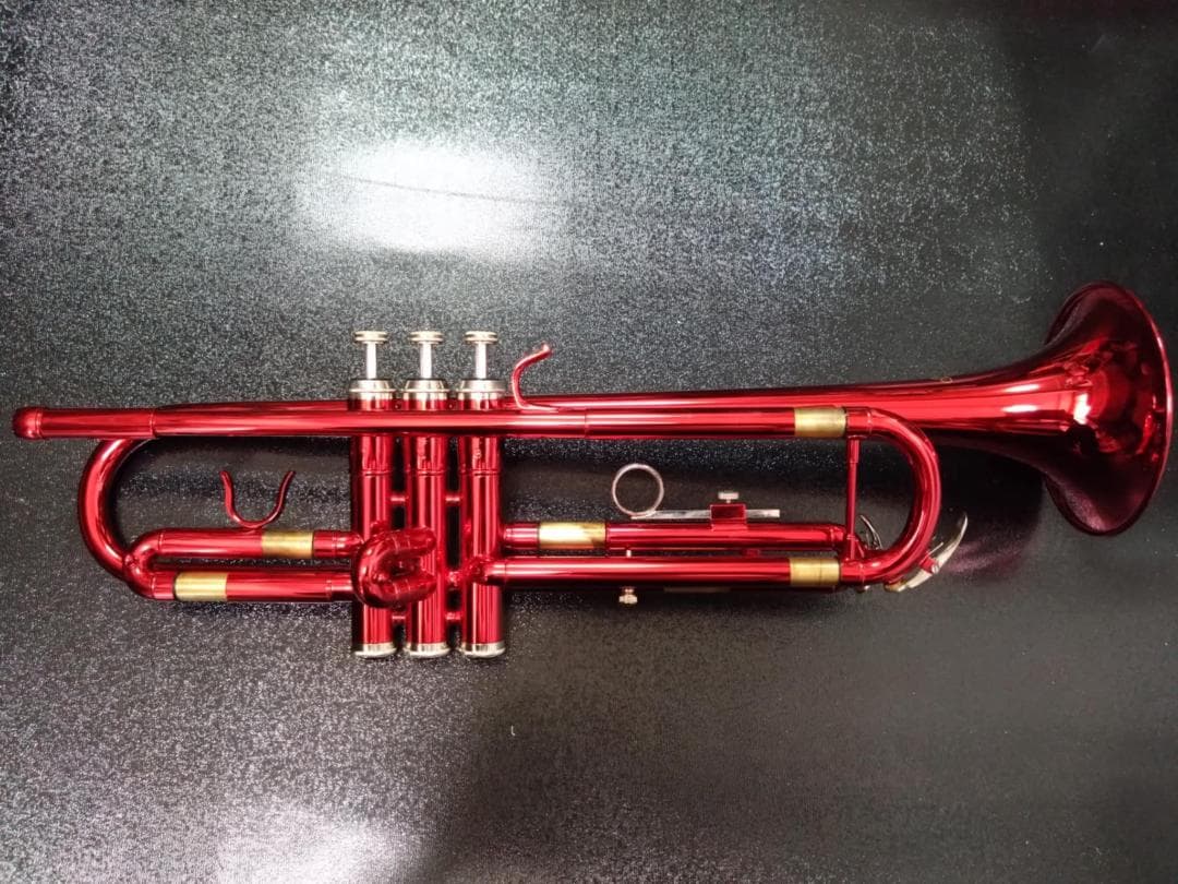 値下げ 新品同様❣Soleil トランペット STR-1 (レッド)