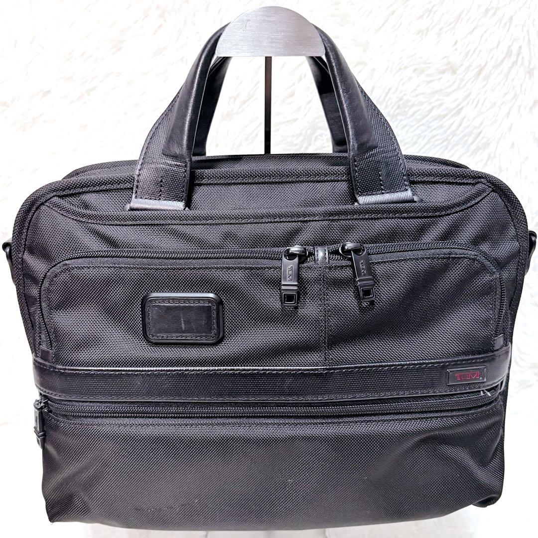 ⭐️未使用級⭐️TUMI 2way 定価6万ビジネスバッグ　26120D2 ブラック