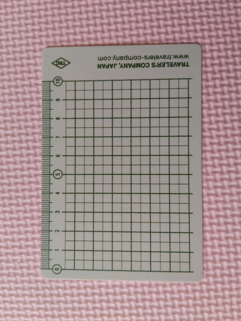 トラベラーズノート 10th10周年2017限定下敷 パスポートサイズ - メルカリ