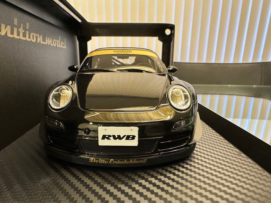 RWB997 Ignition Model ブラック1/18