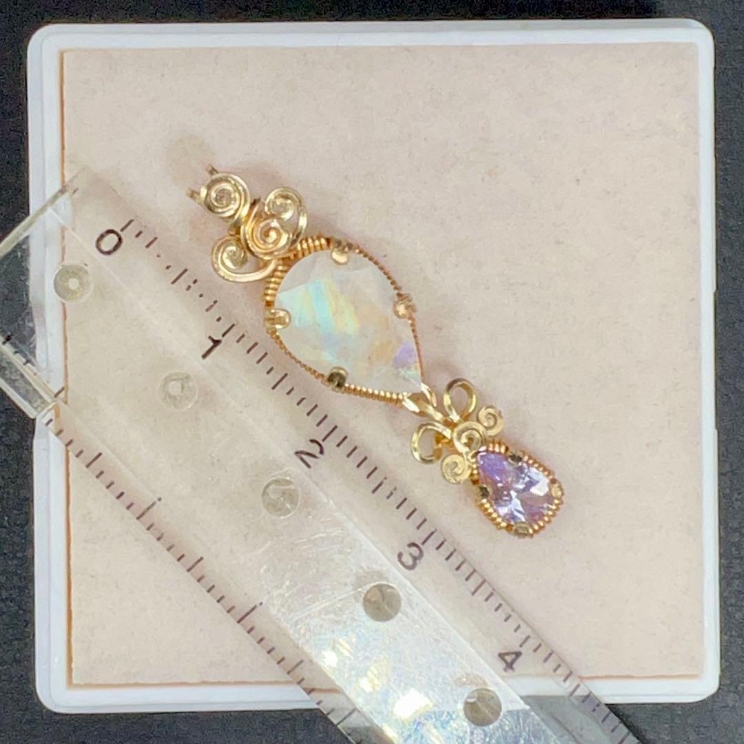 for Kaya様】天然石 ピンクタンザナイト＆レインボームーンストーン