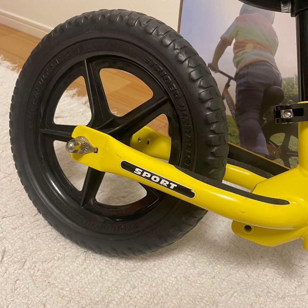 【STRIDER SPORT】12インチ キックバイク 箱・サポーター付!