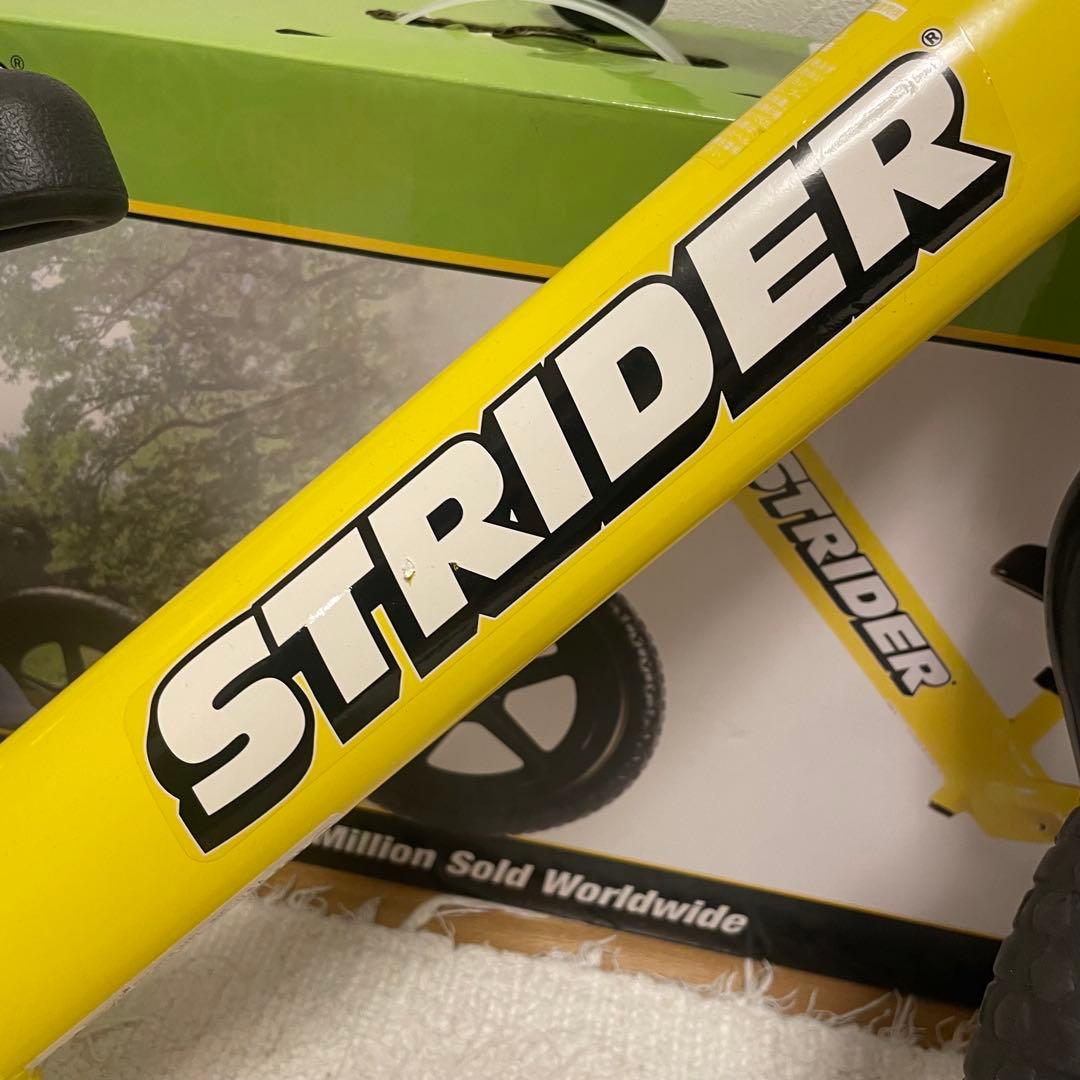 【STRIDER SPORT】12インチ キックバイク 箱・サポーター付!