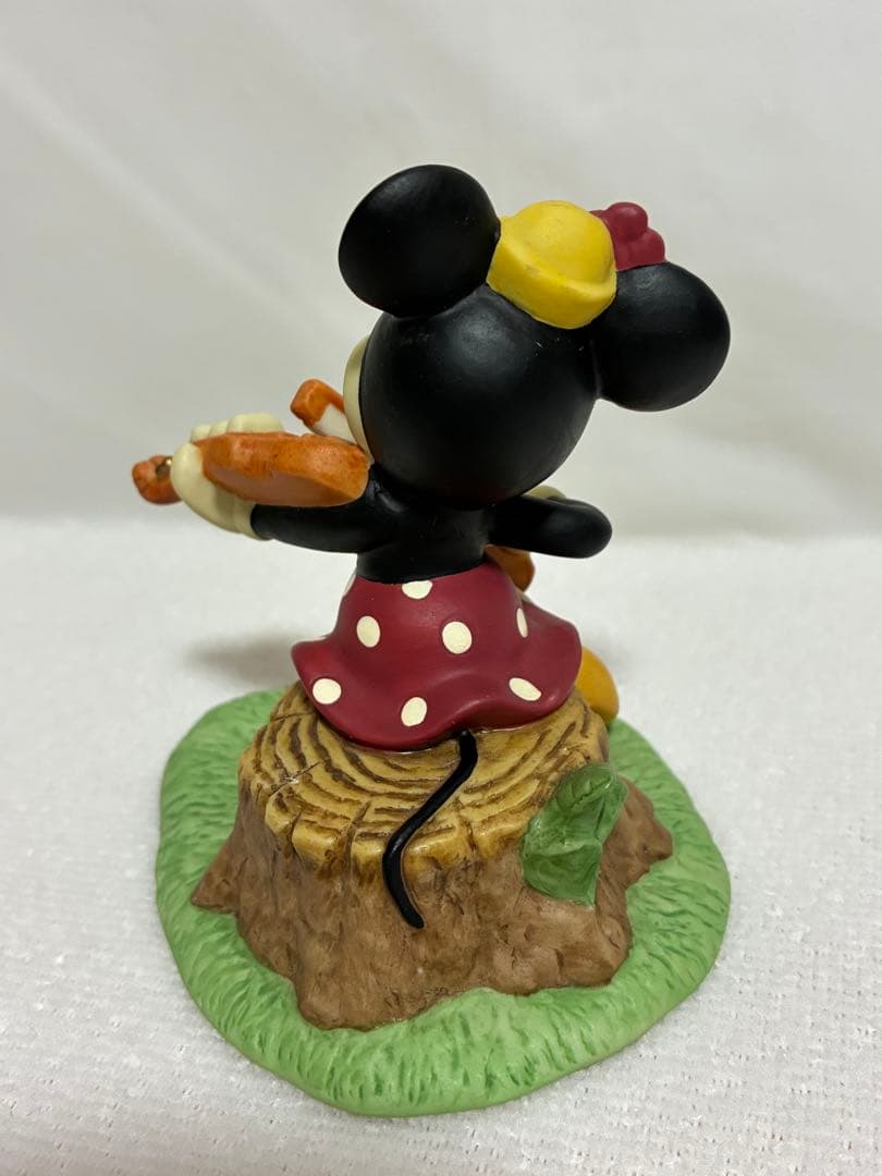ディズニー　ミッキー　音楽隊　置物　陶器　三協商事