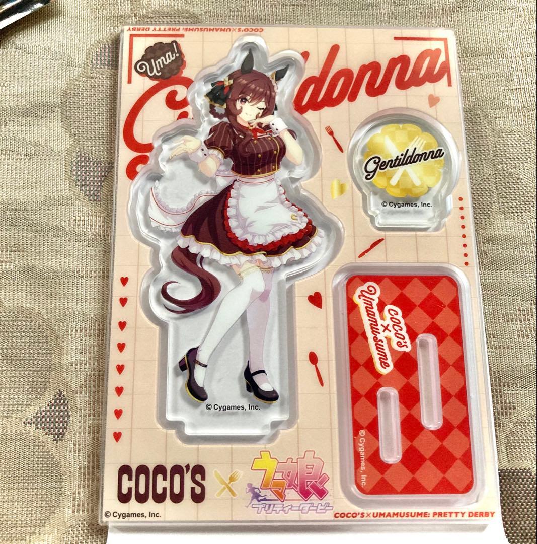 ココス ウマ娘コラボ アクスタ アクリルスタンド ジェンティルドンナ