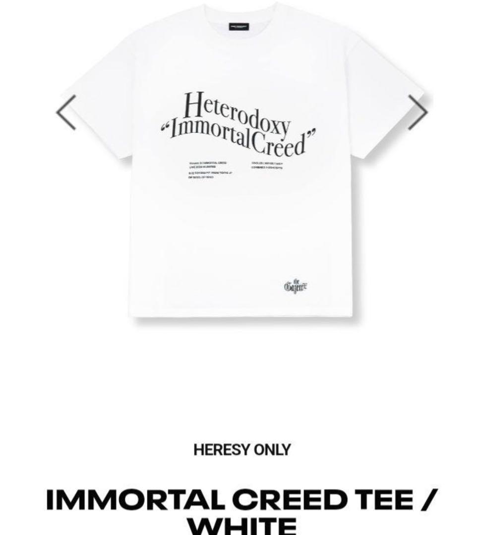 IMMORTAL CREED TEE / WHITE the GazettE IMMORTAL TECHNIQUE T-SHIRT