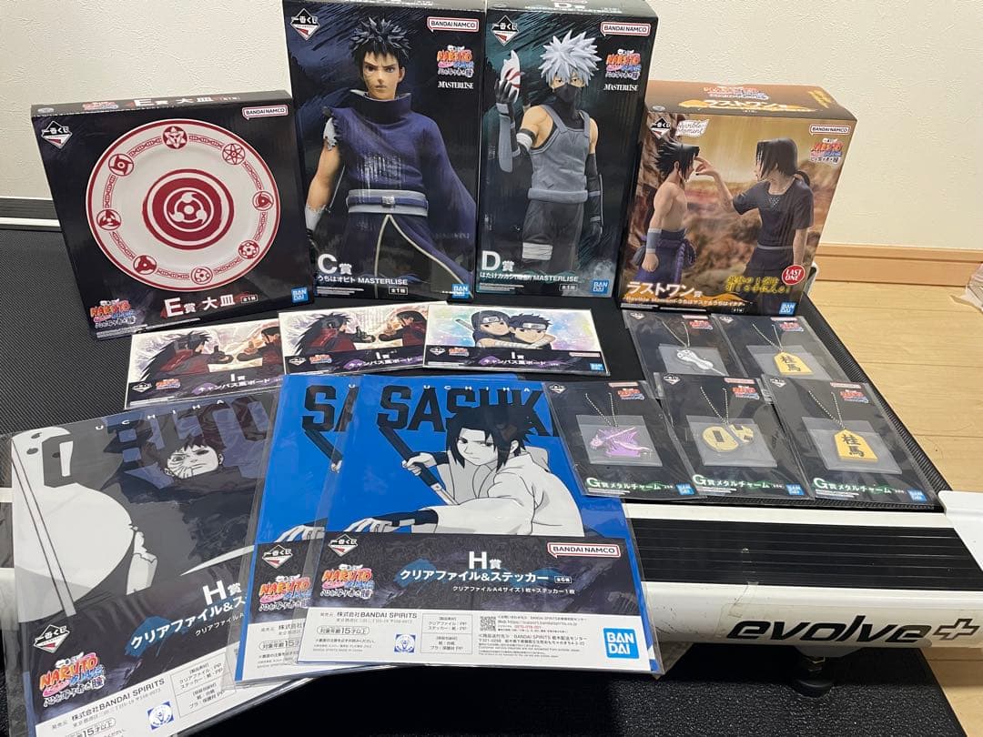 NARUTO 一番くじ ラストワン、C、D、E賞その他下位賞セット