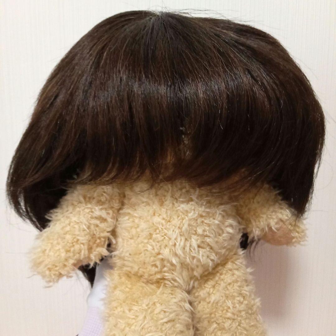 【タグ付】ラパンドアール リュネール ウィッグ 高級人毛使用 ナチュラルブラウン