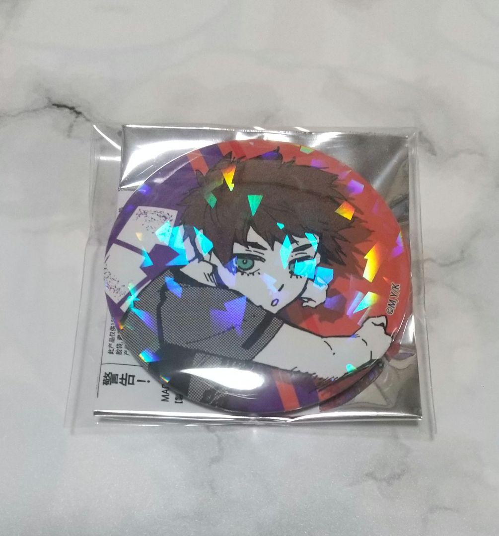 ブルーロック マズル 中国再販 ホログラム缶バッジ 糸師冴