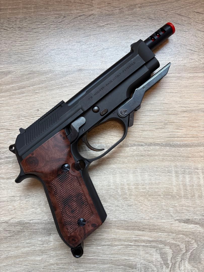 M93RII KSC ガスガン ブラック ウッド調