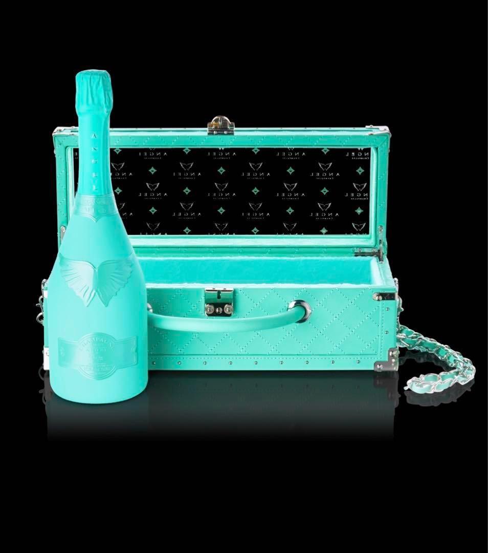 節約 エンジェル シャンパン ドゥミセック グリーン ロゼ 夏季限定 緑