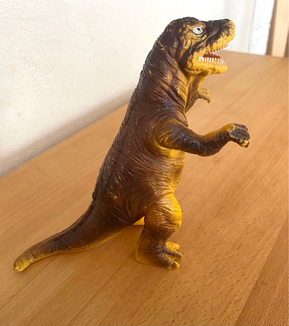 最終値引き【当時物・希少】日東河田のソフト怪獣シリーズ・肉食恐竜