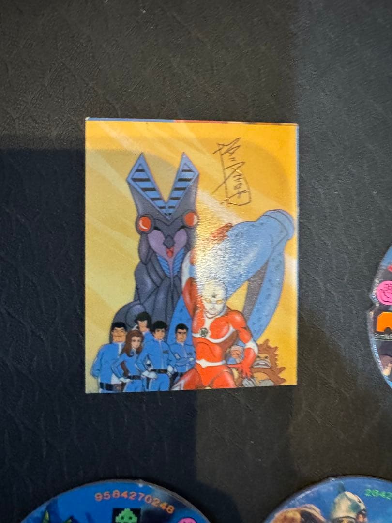 昭和レトロ メンコ 大量まとめ売り ウルトラマン ルパン3世 宇宙戦艦ヤマト