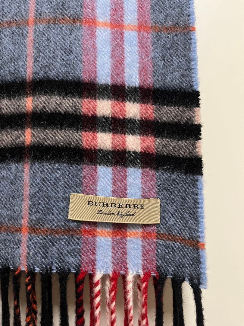 安く 買う 方法ファッション - BURBERRY バーバリー マフラー カシミア