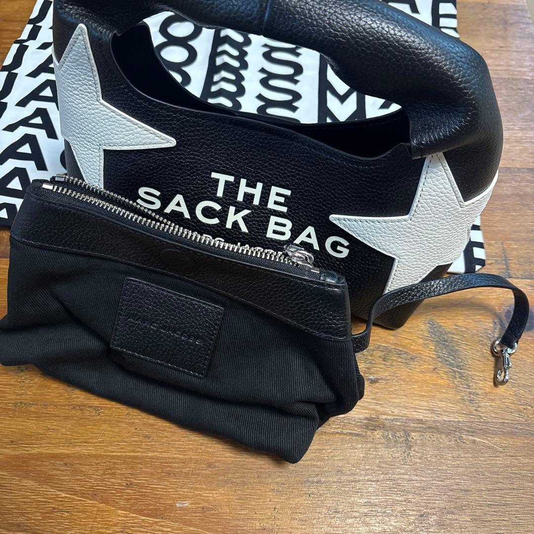 【新品】マークジェイコブス　スター パッチワーク ハンドバッグ　星柄　ポーチ付き