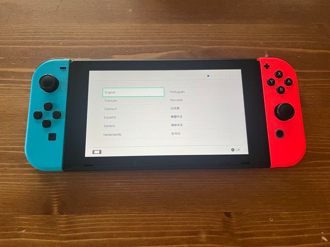 【動作確認済】Nintendo Switch 本体 完品
