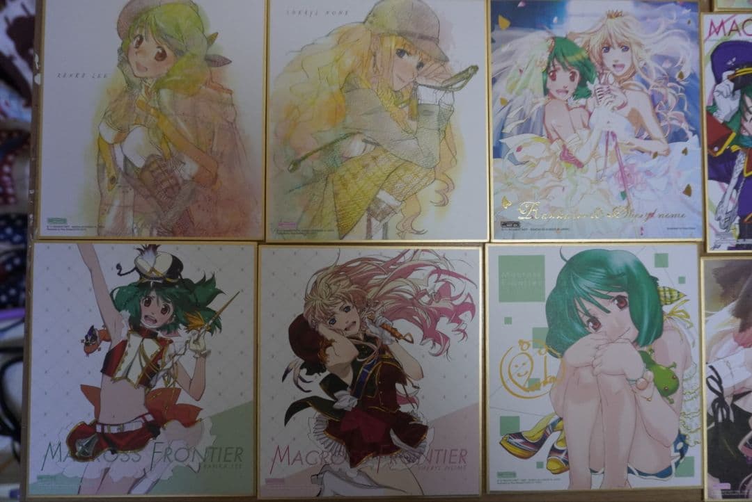 マクロスフロンティア 色紙ART 30枚 セット ミニ色紙 マクロスF まとめ