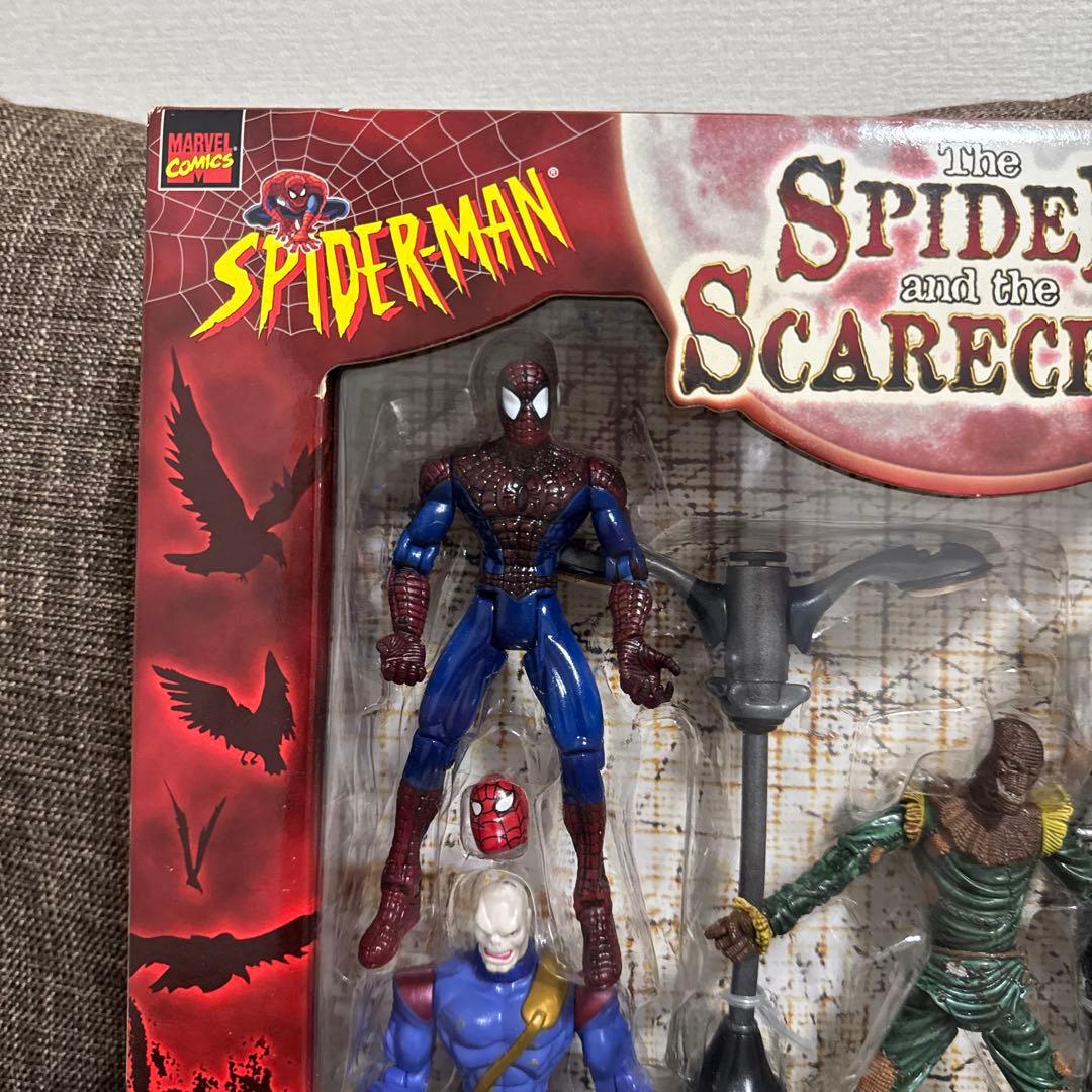 トイビズ マーベル スパイダーマン スパイダーとかかし レアフィギュア