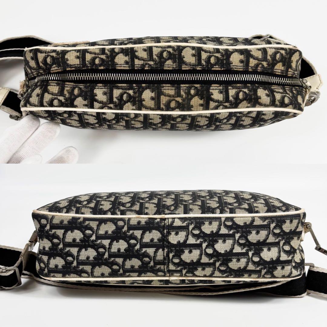 クリスチャンディオール ショルダーバッグ トロッター PVC パテントレザー