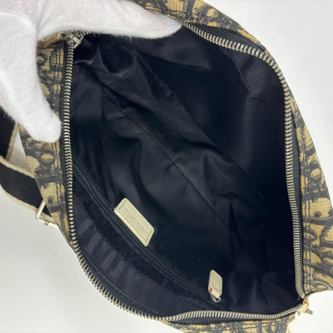 クリスチャンディオール ショルダーバッグ トロッター PVC パテントレザー