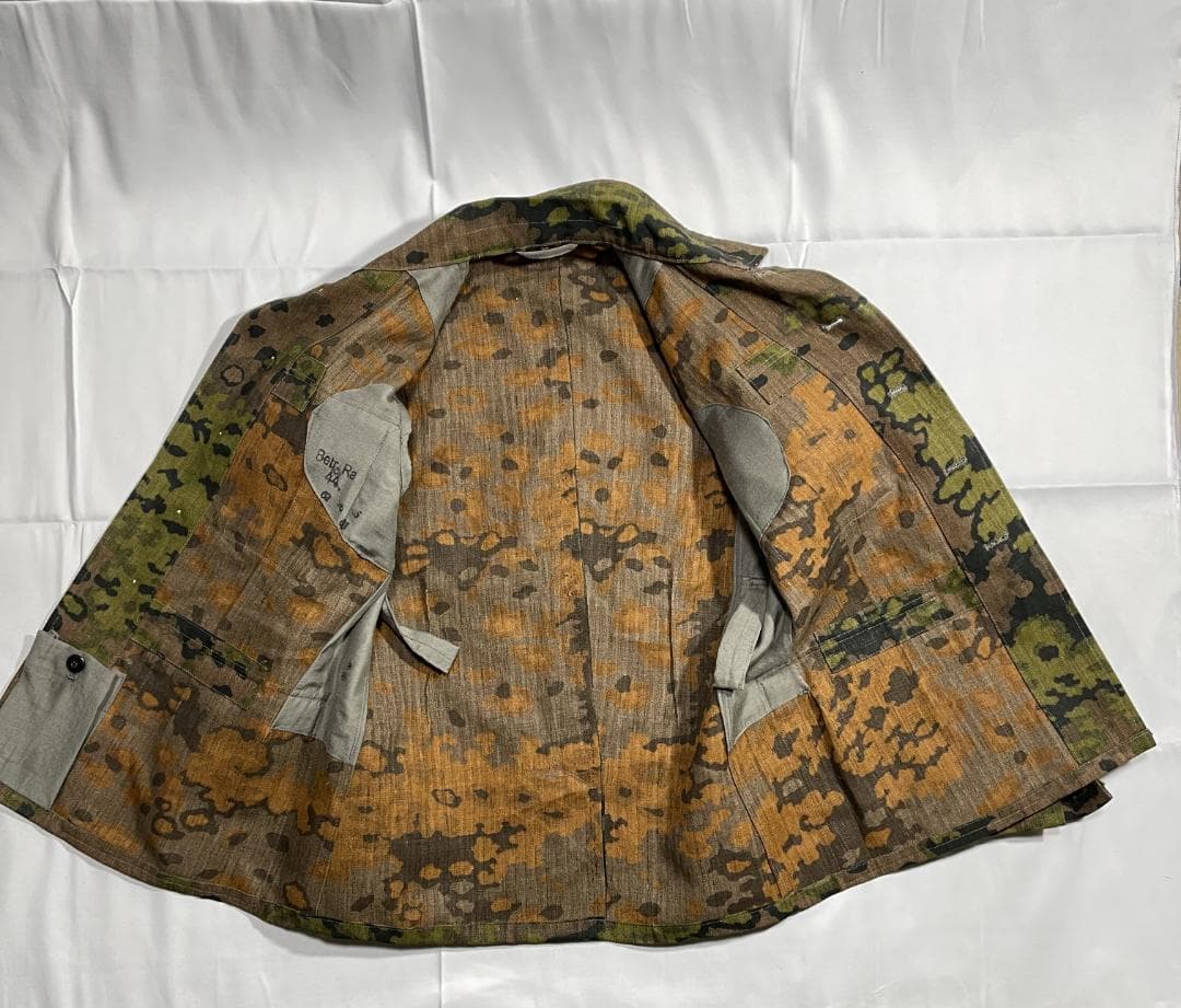 WW2 ドイツ軍 M44 OAK A 迷彩ジャケットSMW製 限定生産品US38 - メルカリ
