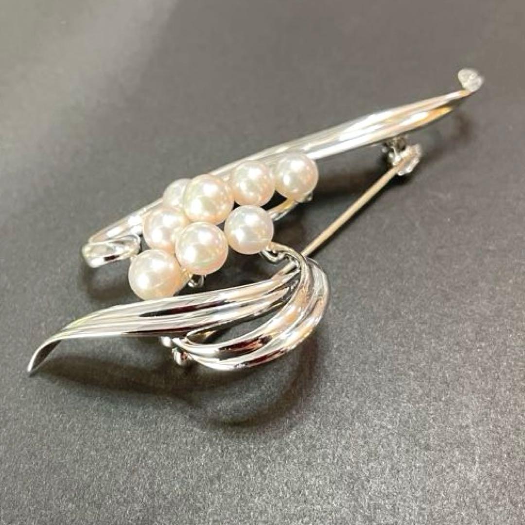 ミキモト パールブローチ あこや真珠 本真珠 入学式 卒業式 ベビーパール