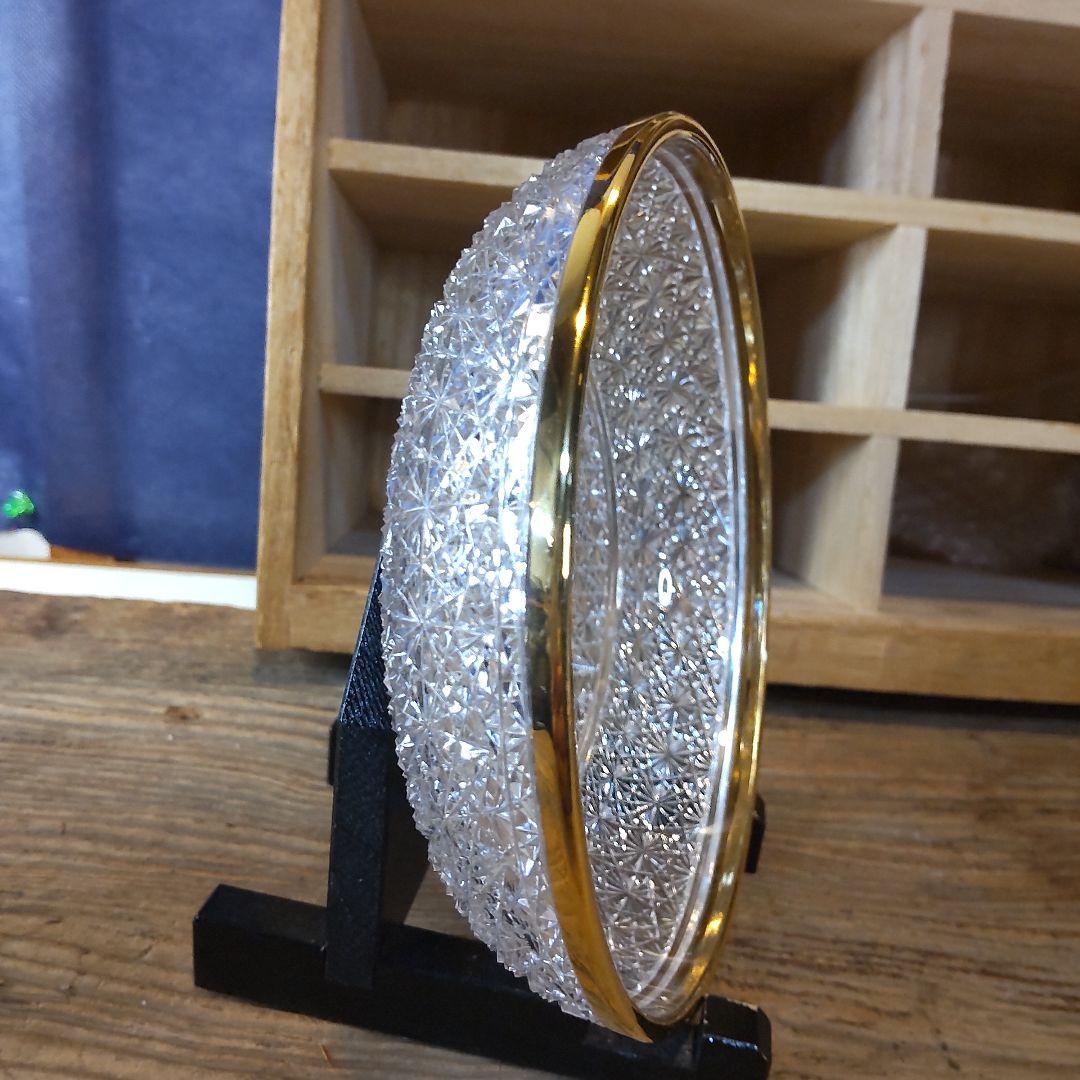 須田秀石④ 茶懐石用 クリスタル 五客セット（内、蓋が無い物2