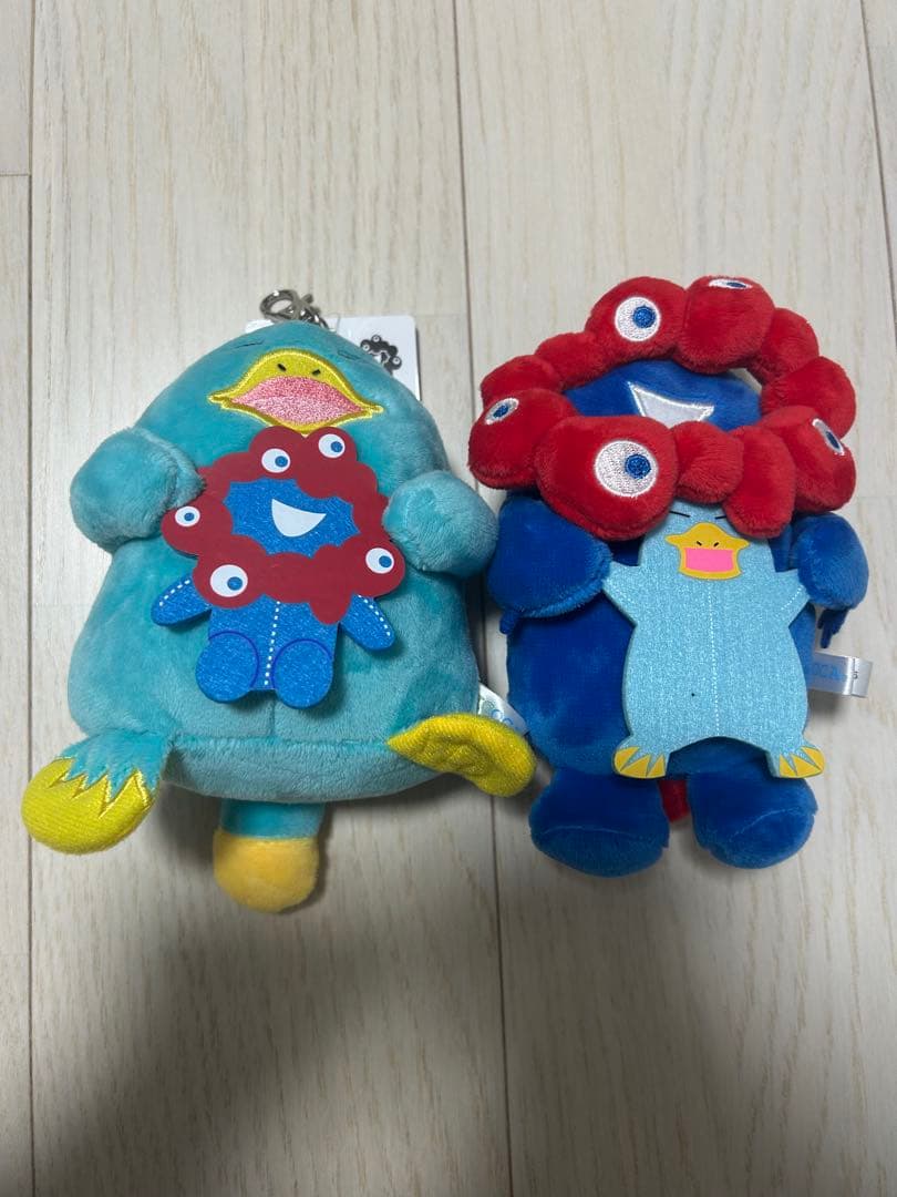 大阪・関西万博限定 ミャクミャク ぬいぐるみパスケース カモノハシの