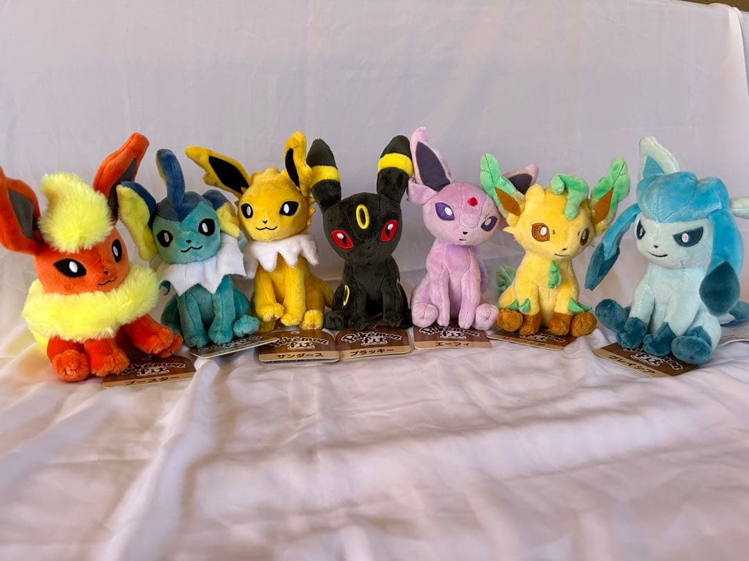 ポケモンセンターぬいぐるみ7個