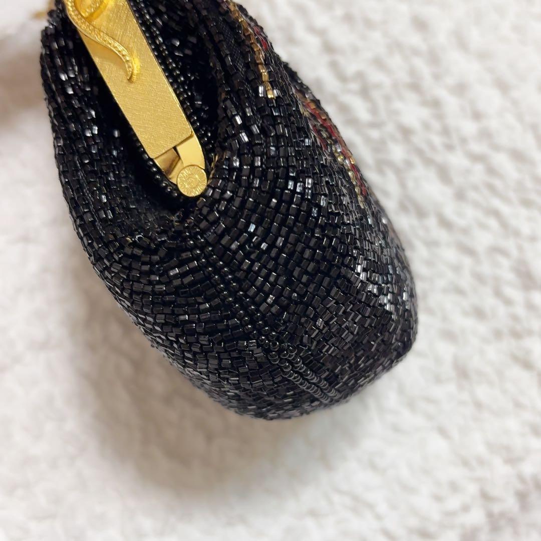 ルミー はしもと ビーズバッグ 和装 マルチカラー パーティバッグ ヴィンテージ