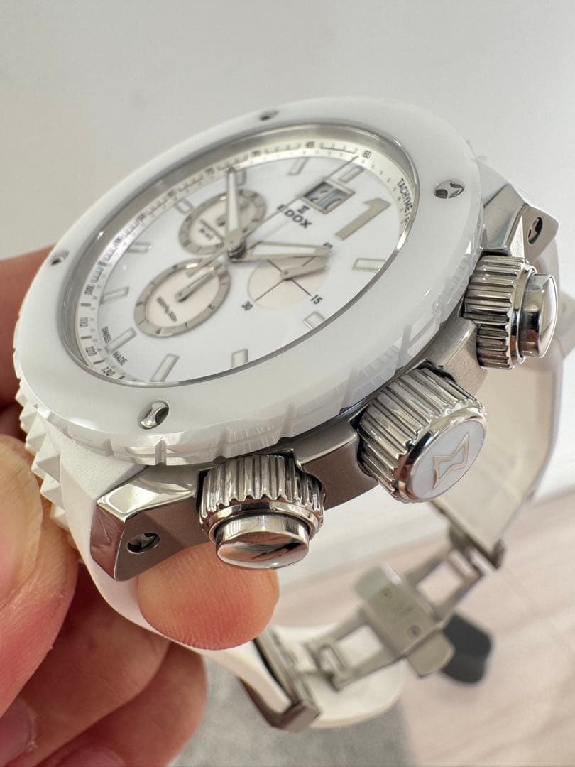 EDOX エドックス　クロノオフショア1 ビッグデイト