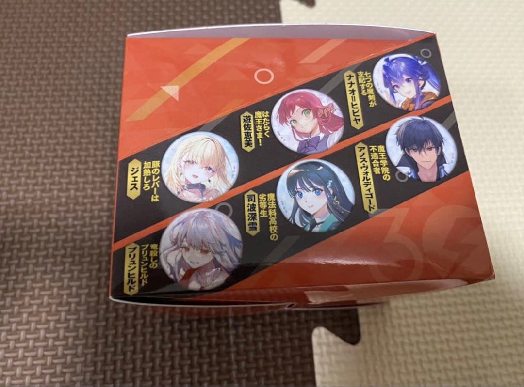 狼と香辛料 電撃文庫 30周年記念 トレーディング 缶バッジ 全12種 BOX