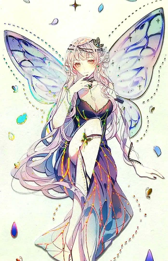 ☆のこり２☆J74＃迷境四时异想(镭射金)切り売り海外人物マステ