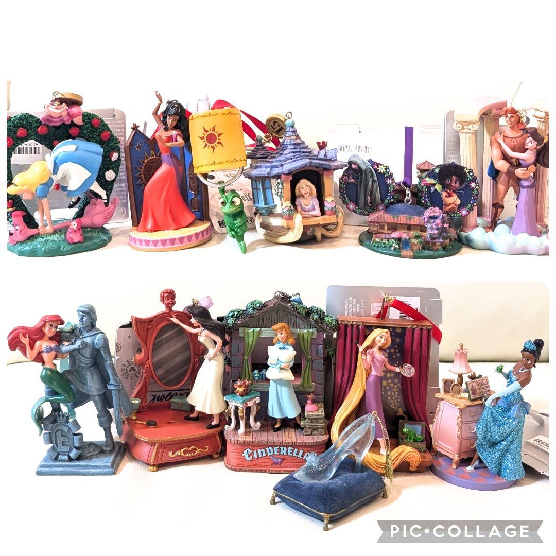 ディズニーストア オーナメント スケッチブック フィギュア LEDライト