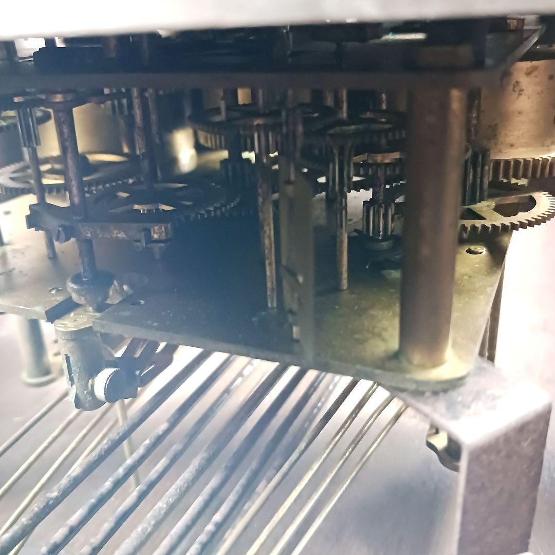 アンティーク 柱時計 壁掛け時計 振り子 ゼンマイ式