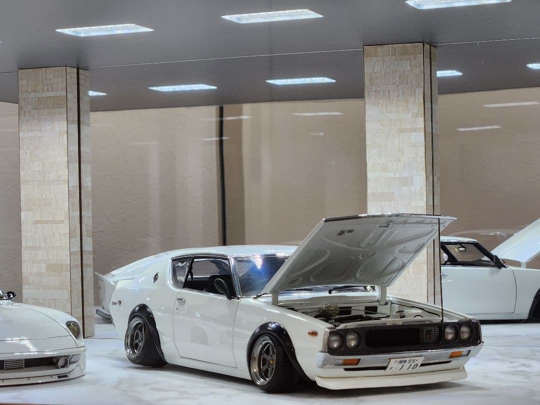 【京商】1/18日産 スカイライン ケンメリGT-R ミニカー